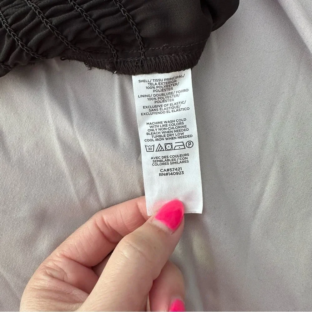 NWT! Ann Taylor Ruffle Flowy Peasant Blouse - Picture 9 of 9